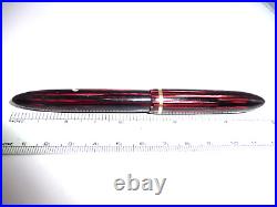 Sheaffer Vintage Carmine Red fountain pen and pencil- fine point-working