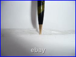 Sheaffer Vintage Green/Black Fountain Pen Set-l4k trim-fine point