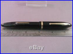 Sheaffer Vintage White Dot Oversize Balance Fountain Pen- l4k fine point