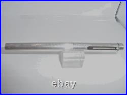 Sheaffer Vintage White Dot Sterling Silver Fountain Pen-fine point l4k nib