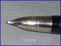 Sheaffer White Dot Gray Snorkel fountain pen-working-X-4 extra fine point