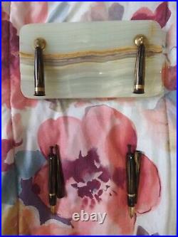 Sheaffer life Time Desk fountain Pens With Fine Point Gold Nibs