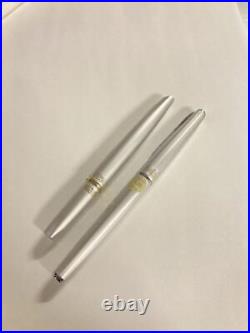 Showa Retro Pilot Platinum Fountain Pen 18Kwg Fine Point /14K