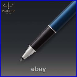 Sonnet Rollerball Pen, Blue Lacquer with Palladium Trim, Fine Point Black Ink