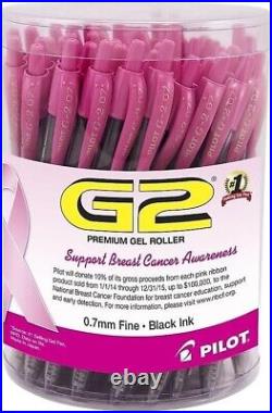 Support Breast Cancer Awareness with G2 Pink Ribbon Fine Point Gel Pens