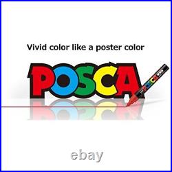 Uni POSCA Paint Marker Pen Fine Point Non Alcohol Odorless Water Resistant