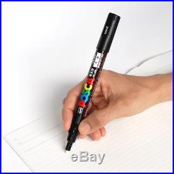 Uni-posca PC-3M Paint Marker Pen Fine Point Set of 15