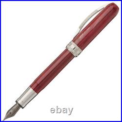 VISCONTI Fountain Pen Lenbrand S Bordeaux Fine Point F KP10-25-FPF