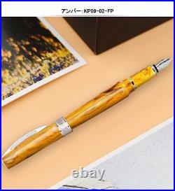 VISCONTI Fountain Pen Millage Amber Extra Fine Point EF KP09-02-FPEF