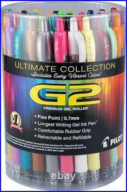 Vibrant 36 Pack G2 Gel Pens, Fine Point 0.7 mm Perfect for Writing & Sketching