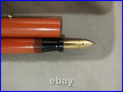 Vintage Sheaffer Orange 14k, 46 Special Fine Point Nib Fountain Pen