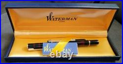Vintage waterman Laureat red marble fountain pen with fine point nib