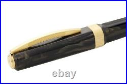 Visconti Black Opera Gold Fountain Pen Fine Nib