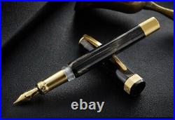 Visconti Black Opera Gold Fountain Pen Fine Nib