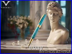 Visconti Mirage Mythos Fountain Pen in Athena Fine Point NEW in Box