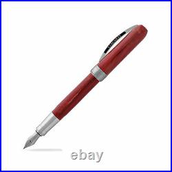 Visconti Rembrandt Red Fine Point Fountain Pen New in Box KP10-03-FP