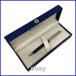 WATERMAN Metropolitan Deluxe Blue CT Ballpoint Pen Unused JAPAN