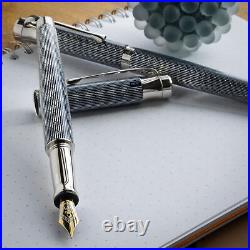 Waldmann Tango Imagination Fountain Pen in Sapphire 18kt Gold Fine Point NEW