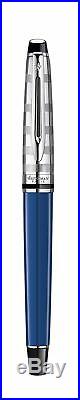 Waterman 1904580 Expert Deluxe Blue Obsession CT Fine Point Fountain Pen