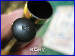 Waterman 52 18K GF Fine Point FLex 14k #2 Gold Nib IDEAL Fountain Pen vtg BCHR