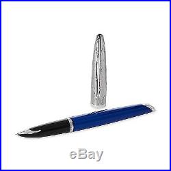 Waterman Carene Contemporary Blue Obsession Chrome Trim Fine Point Pen