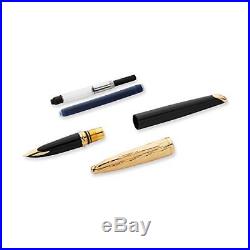 Waterman Carene Essential Black GT Fine Point Fountain Pen (S0909750)