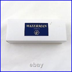 Waterman Charleston Fountain Pen Black 18K 750 Fine Point