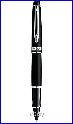 Waterman Expert Matte Black Rollerball Pen CT Fine Point Black Ink