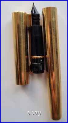 Waterman Fountain Pen 18K Gold Fine Point Nib