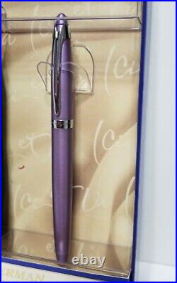 Waterman Ici Et La Sweet Lilac & Silver Trim Fountain Pen (Fine Point) Vintage