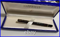 Waterman Laureat Red Marble Roller Ball Point Pen No Refil