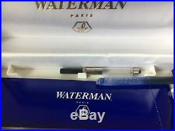 Waterman Laureat Shadowed Blue Fountain Pen Fine Point Nib