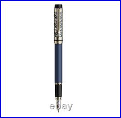 Waterman Man Limited Edition Fountain Pen in Bleu De Paris Fine Point NEW