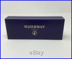 Waterman Preface Blue GT Fountain Pen FP Fine Point 18K 750 Gold Nib New NOS