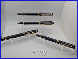 Waterman Rhapsody Mineral Blue Fountain, Ballpoint, Fine Point Pen Set