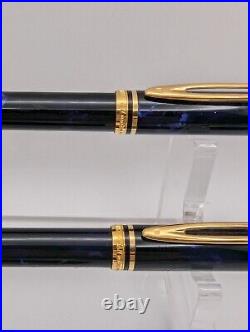 Waterman Rhapsody Mineral Blue Fountain, Ballpoint, Fine Point Pen Set