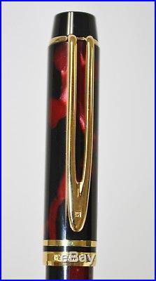 Waterman Rhapsody Mineral Red Fountain Pen Fine Point In Original Box