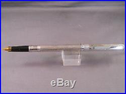 Yafa Vintage Sterling Silver Combo ball pen/fountain pen-fine point