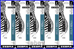 Zebra Pen F-Series Ballpoint Refill, Fine Point, Black Ink, 0.7mm, 10-Pack 50073